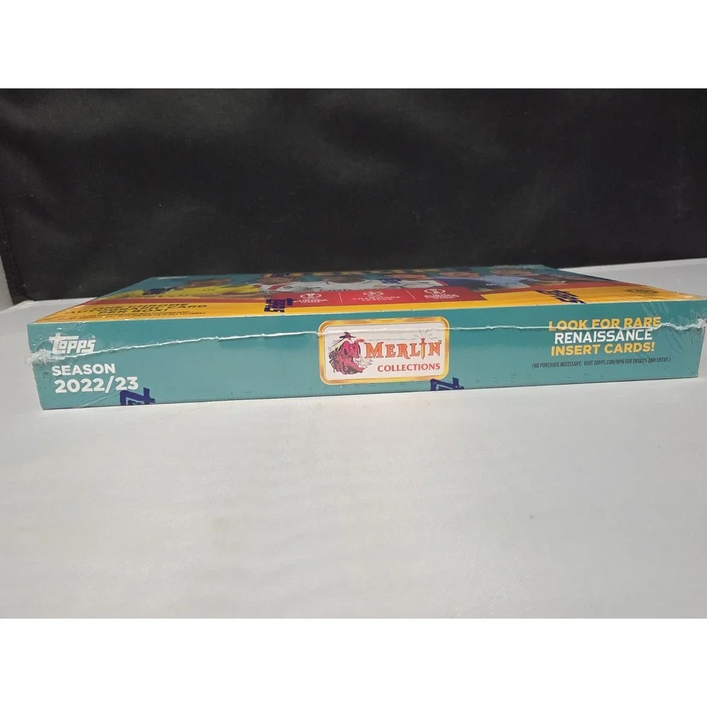 2022-23 Topps UEFA  Merlin Soccer Sealed Hobby Box